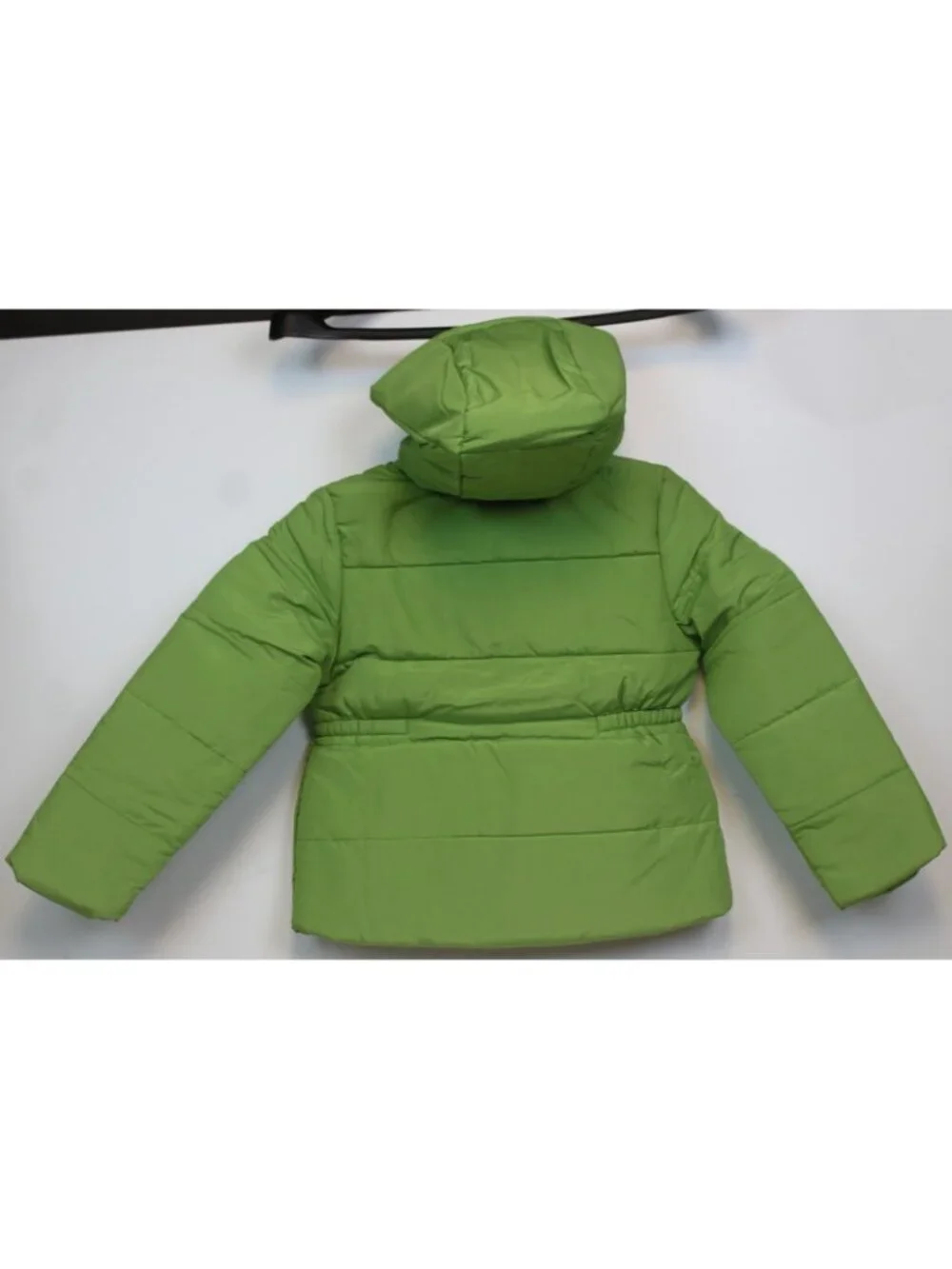 2007 Gymboree Cupcake Cutie Puffer Jacket Coat sz Med 7/8 NWT Green Hoodie Winte